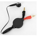 Retractable Earphones with Microphone